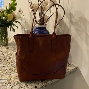Frye Leather Tote Bag
